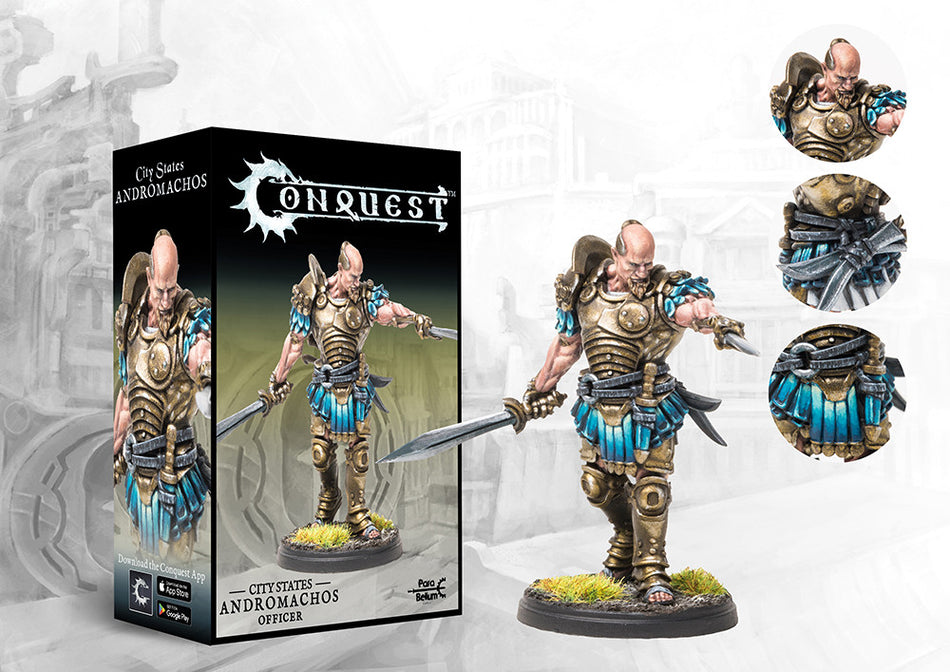 [PRE ORDER] Conquest - Andromarchos (Officer) - City States