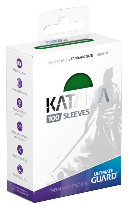 Ultimate Guard Katana Sleeves - Green