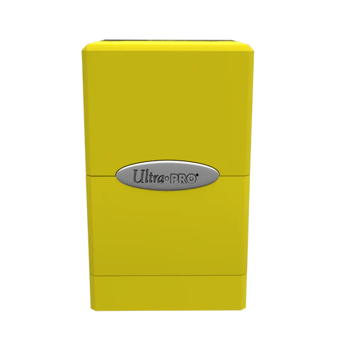 Ultra Pro Classic Satin Tower Deck Box - Lemon Yellow