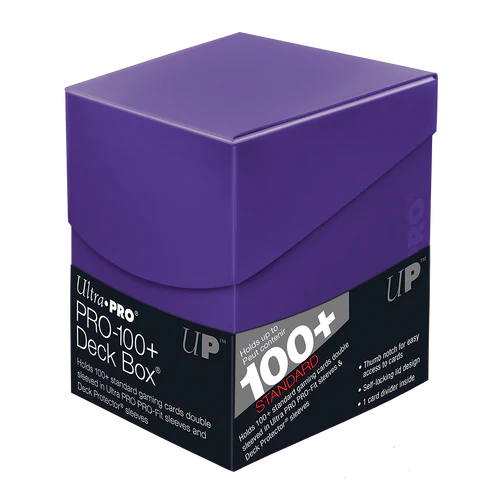 Ultra Pro Eclipse PRO 100+ Deck Box - Royal Purple