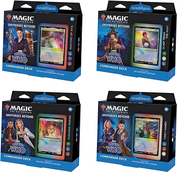 Magic: The Gathering Doctor Who Commander Decks (set of 4) [EN]