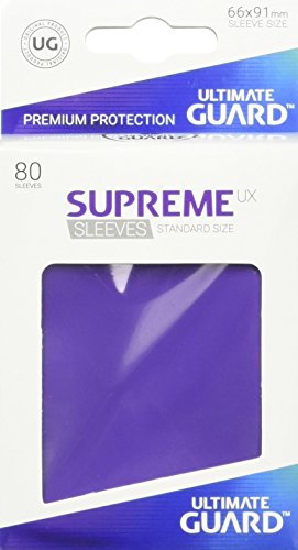 Ultimate Guard Supreme UX Matte Sleeves - Purple Standard Size 80ct