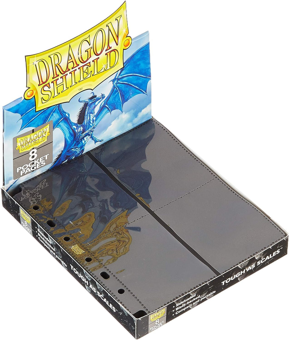 Dragon Shield Sideloaded - Clear Front - 8 Pocket Pages