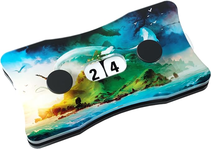 Gamegenic GGS60069ML Life Counters Double Dials Color Gradient Multi Gamegenic GGS60069ML Life Counters Double Dials Color Gradient Multi