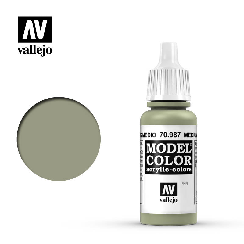 Vallejo - Model Color - Medium Grey 17ml
