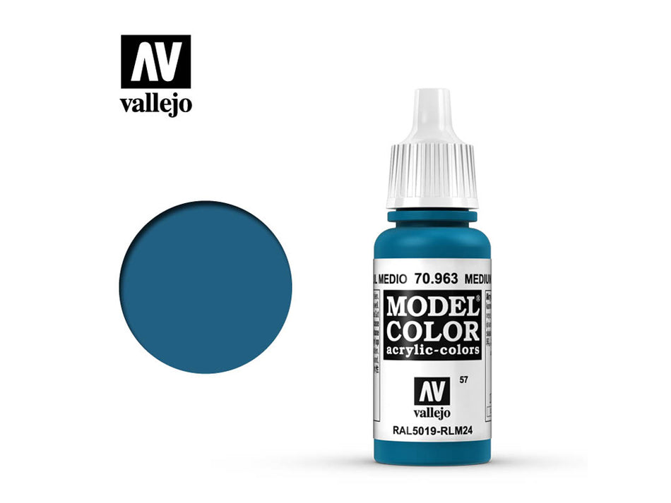 Vallejo - Model Color - Medium Blue 17ml