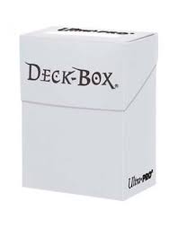 Ultra Pro Deck Box, White