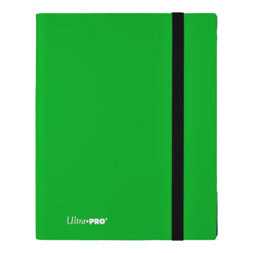 Ultra Pro Eclipse 9-Pocket PRO-Binder - Lime Green