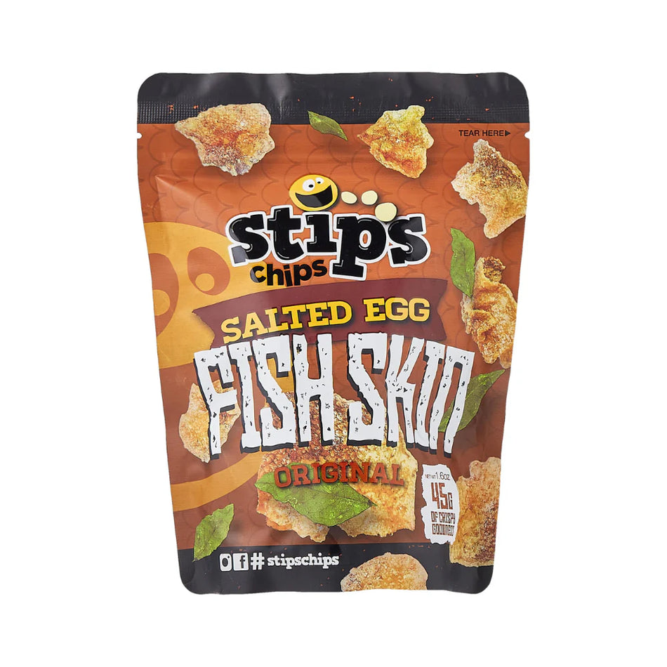 Stips Fish Skin Salted Egg - Original (F&B)