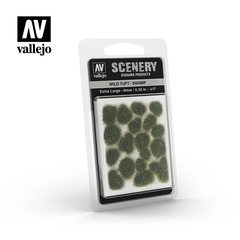 Vallejo - Wild Tuft SWAMP extra large:8mm / 0,32 in