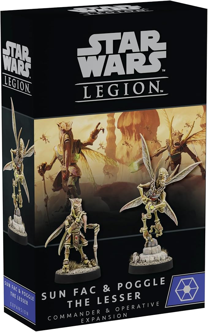 Star Wars: Legion Sun Fac & Poogle The Lesser Operative & Commander Expansion