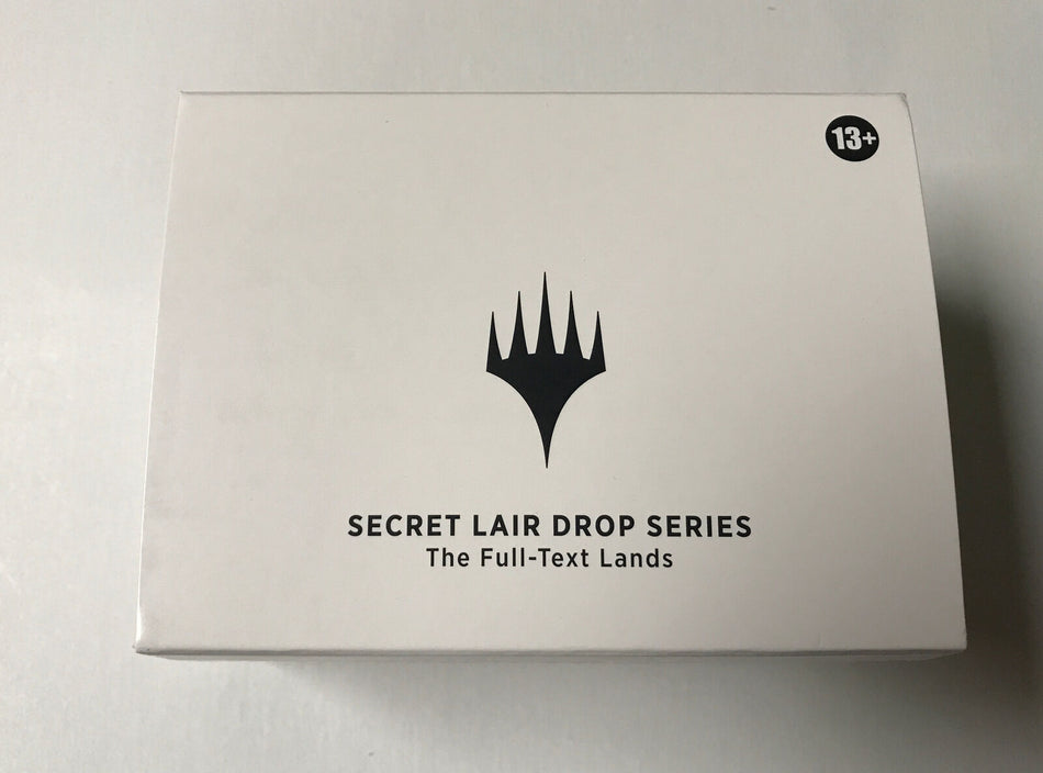 Magic: The Gathering Secret Lair Drop - The Full Text Lands - Regular [EN]