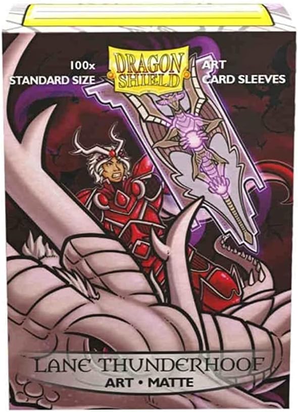 Dragon Shield Art - Lane Thunderhoof Portrait Matte - 100Ct Sleeves