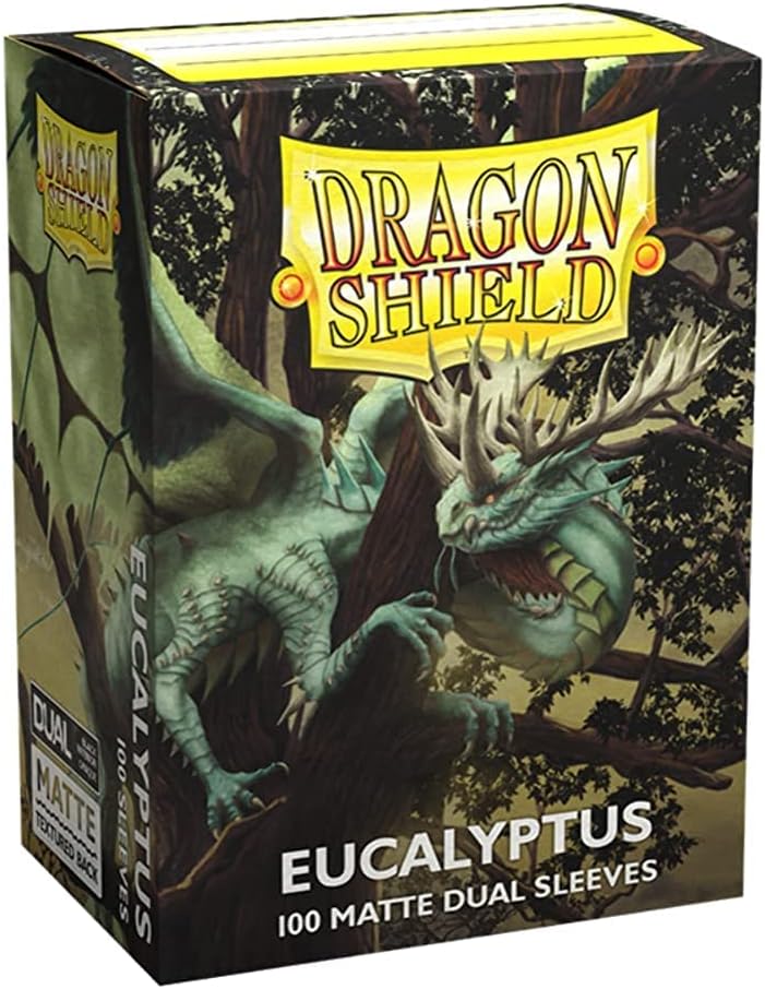 Dragon Shield - Dual Matte Eucalyptus - 100 sleeves