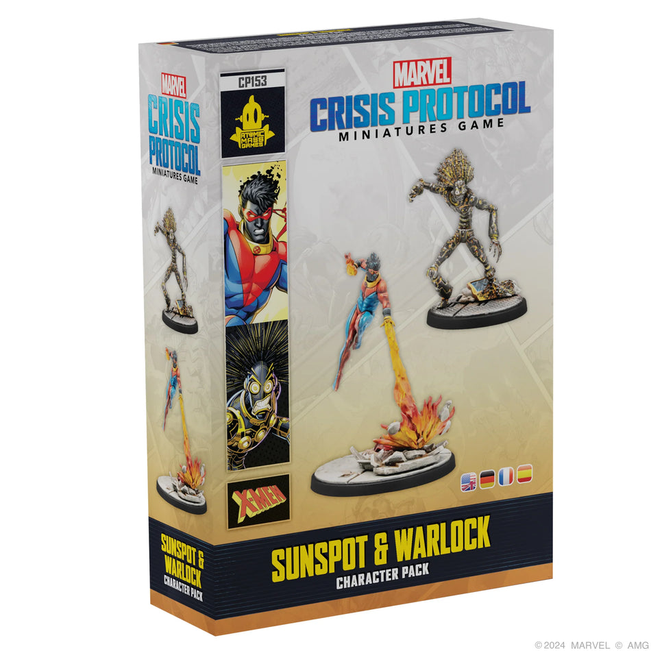 Marvel Crisis Protocol Sunspot & Warlock Character Pack