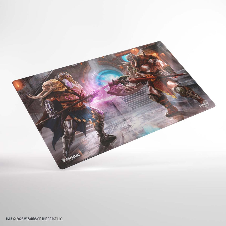 GameGenic - Magic: The Gathering SHINY PLAYMAT - Garruk of the Veil / Garruk Uncursed