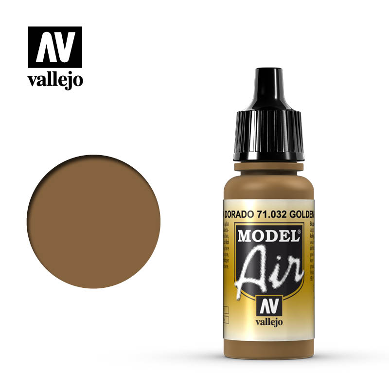 Vallejo - Model Air - Golden Brown 17ml