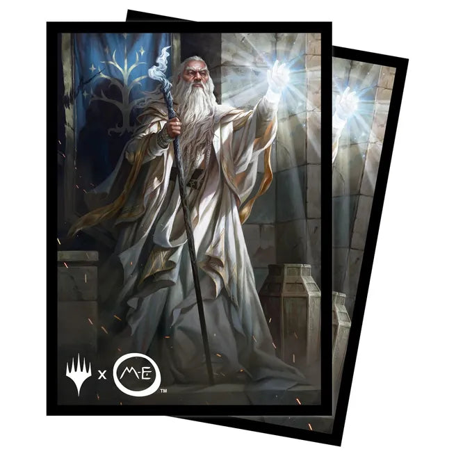 Ultra Pro The Lord of the Rings: Tales of Middle-earth Gandalf Standard Deck Protector Sleeves (100ct) for Magic: The Gathering