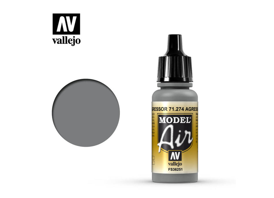 Vallejo - Model Air - Aggressor Grey 17ml