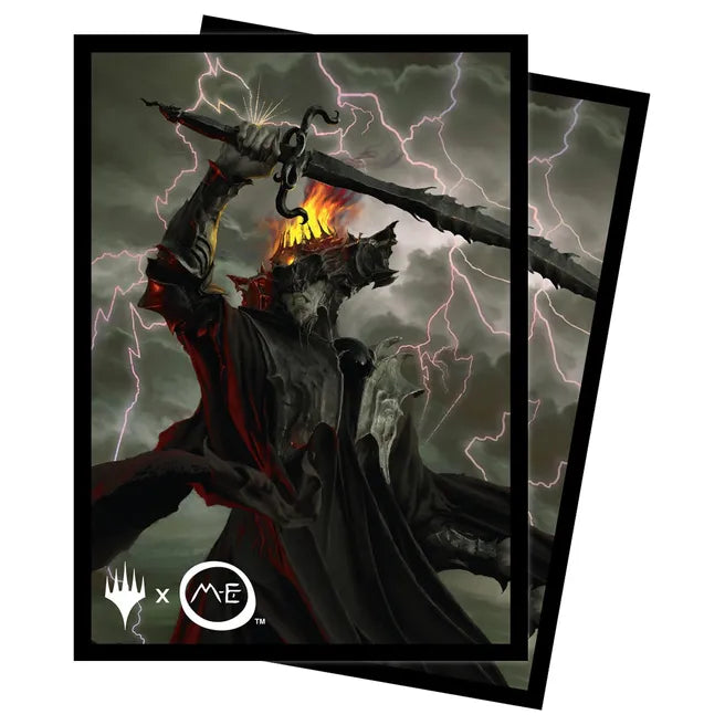 Ultra Pro The Lord of the Rings: Tales of Middle-earth Sauron Standard Deck Protector Sleeves (100ct) for Magic: The Gathering