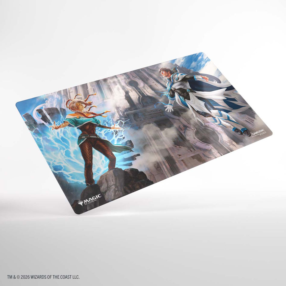 GameGenic - Magic: The Gathering SHINY PLAYMAT - Tam Beleren, Conflicted / Jace, Building Reality