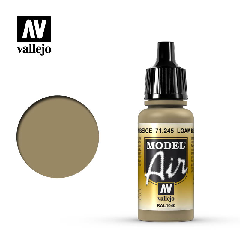 Vallejo - Model Air - Loam Beige 17ml
