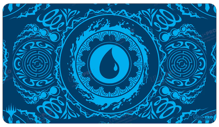 Ultra Pro Mana 7 Island Standard Gaming Playmat for Magic: The Gathering