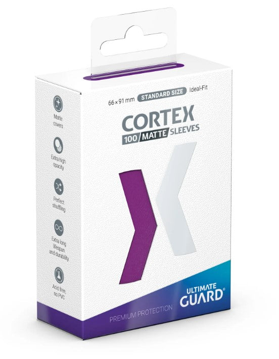 Ultimate Guard Cortex 100 Matte Sleeves - Purple