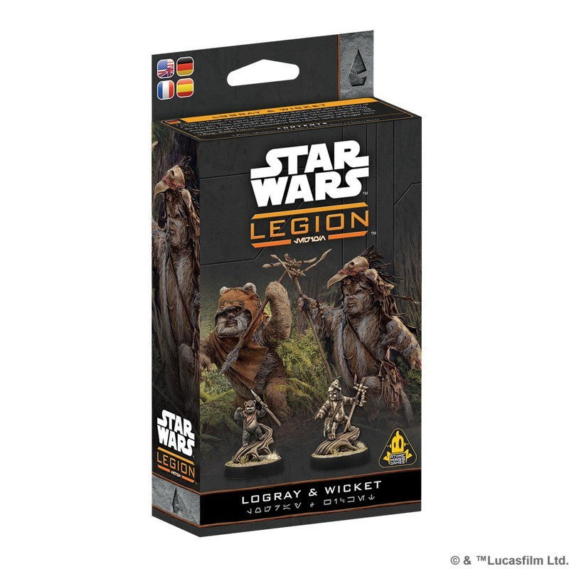 Star Wars Legion: Logray & Wicket Commander
