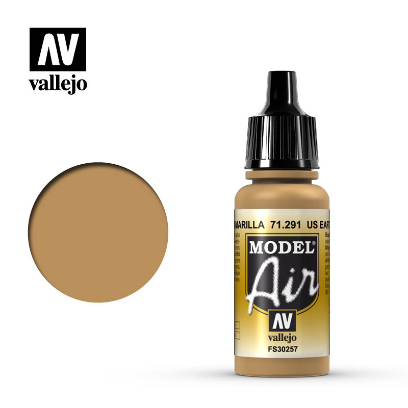 Vallejo - Model Air - US Earth Yellow 17ml
