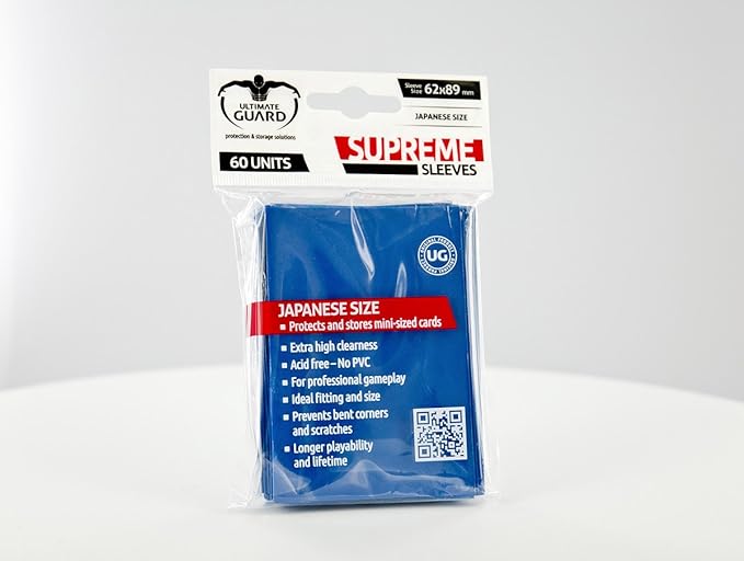 Ultimate Guard Supreme 60ct Japanese Size - Blue