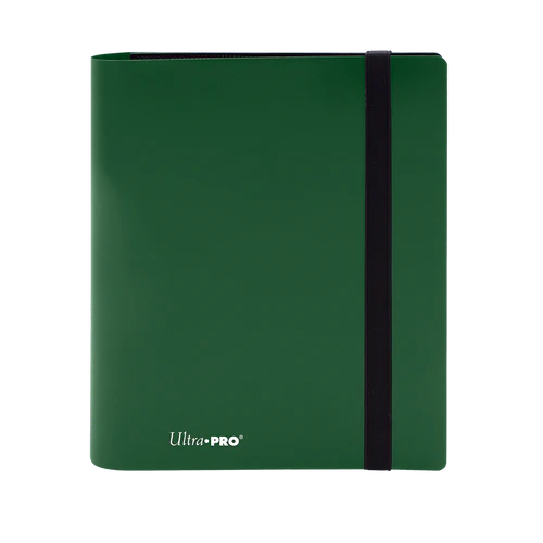 Ultra Pro Eclipse 4-Pocket PRO-Binder - Forest Green