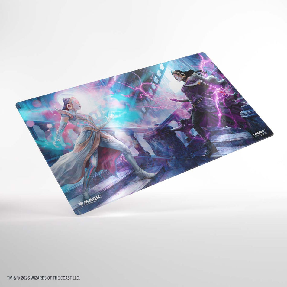 GameGenic - Magic: The Gathering SHINY PLAYMAT - Liliana, Devoted Healer / Liliana, Collous Necromancer