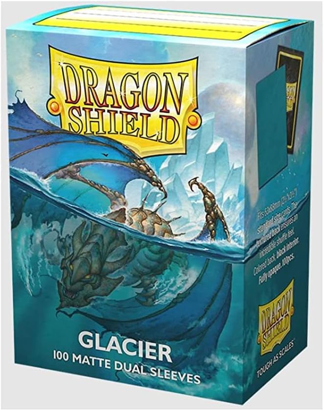 Dragon Shield Dual - Matte Glacier - 100 sleeves