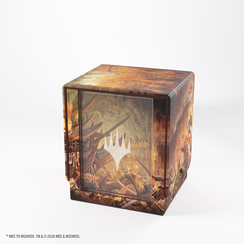 GameGenic - Magic: The Gathering SQUIRE PLUS 100+ XL CONVERTIBLE - Battle of Goblin - Town