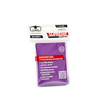 Ultimate Guard Supreme 60ct Japanese Size - Purple