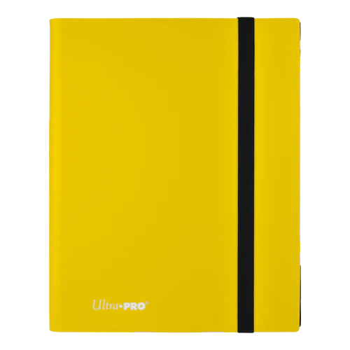 Ultra Pro Eclipse 9-Pocket PRO-Binder - Lemon Yellow