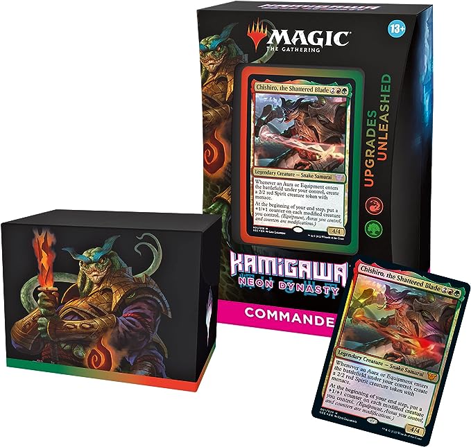 Magic: The Gathering Kamigawa: Neon Dynasty - Commander SD 2 Upgrades Unleashed MTG [EN]