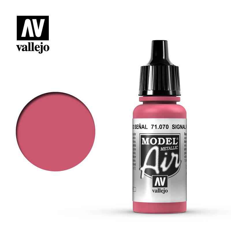 Vallejo - Model Air - Signal Red (Metallic) 17ml