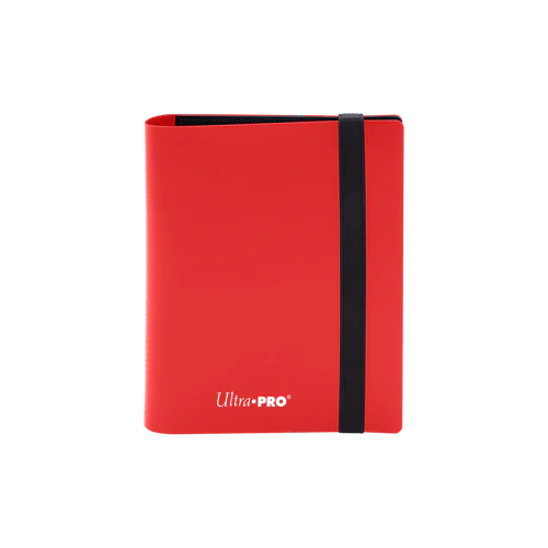 Ultra Pro Eclipse 2-Pocket PRO-Binder - Apple Red