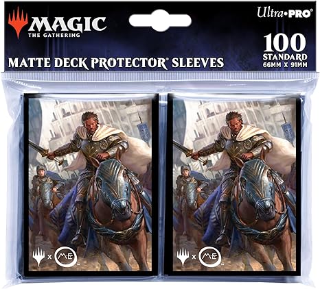 Ultra Pro The Lord of the Rings: Tales of Middle-earth Aragorn Standard Deck Protector Sleeves (100ct) for Magic: The Gathering