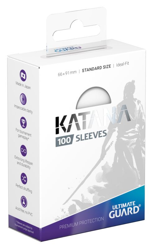 Ultimate Guard Katana Sleeves - Transparent