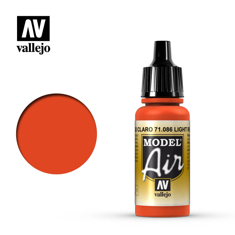 Vallejo - Model Air - Light Red 17ml