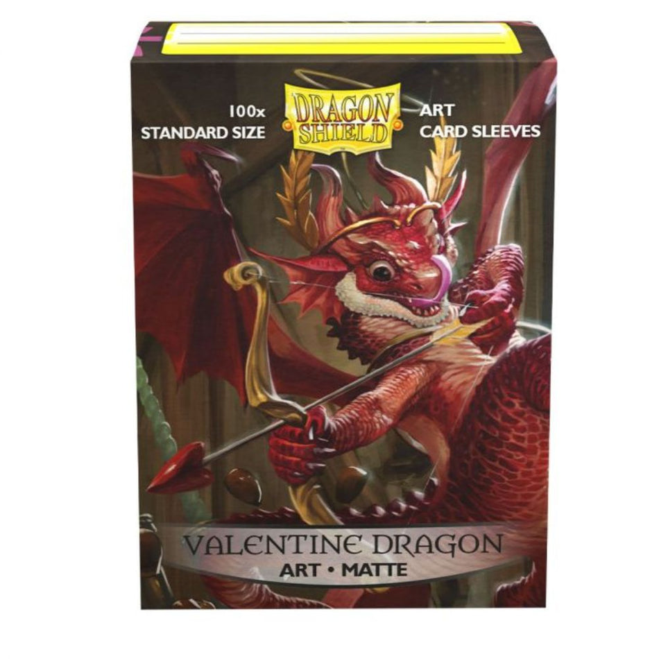 Dragon Shield Art - Valentine Dragon 2020 Matte - 100Ct Sleeves