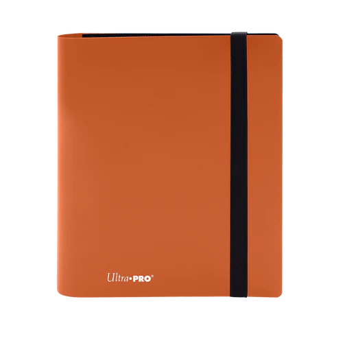 Ultra Pro Eclipse 4-Pocket PRO-Binder - Pumpkin Orange
