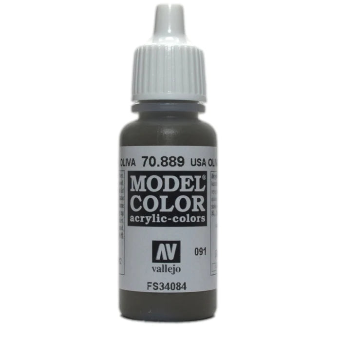 Vallejo - Model Color - Olive Drab 17ml