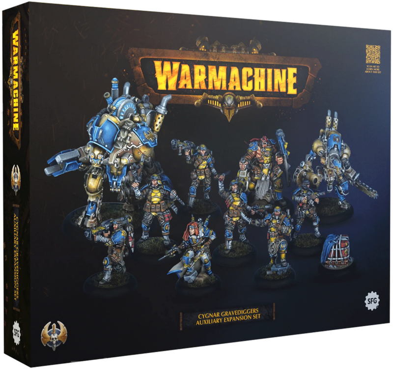 Warmachine: Cygnar Gravediggers Auxiliary Expansion