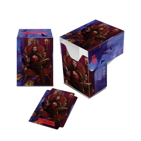 Ultra Pro Dungeons & Dragons Count Strahd von Zarovich Full-View Deck Box