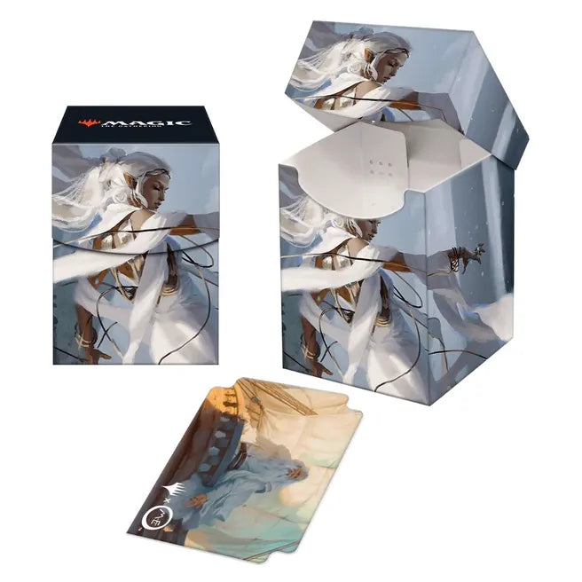 Ultra Pro The Lord of the Rings: Tales of Middle-earth Galadriel 100+ Deck Box for Magic: The Gathering
