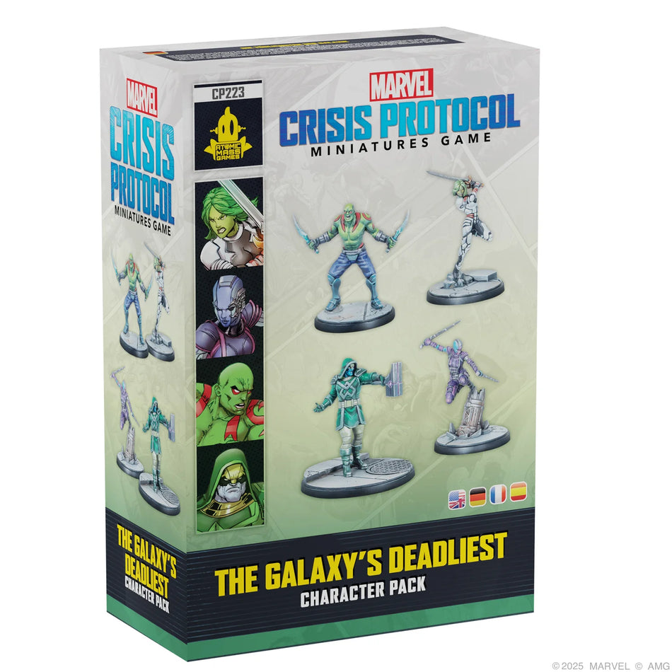 [PRE ORDER] Marvel: Crisis Protocol - The Galaxy’s Deadliest Character Pack